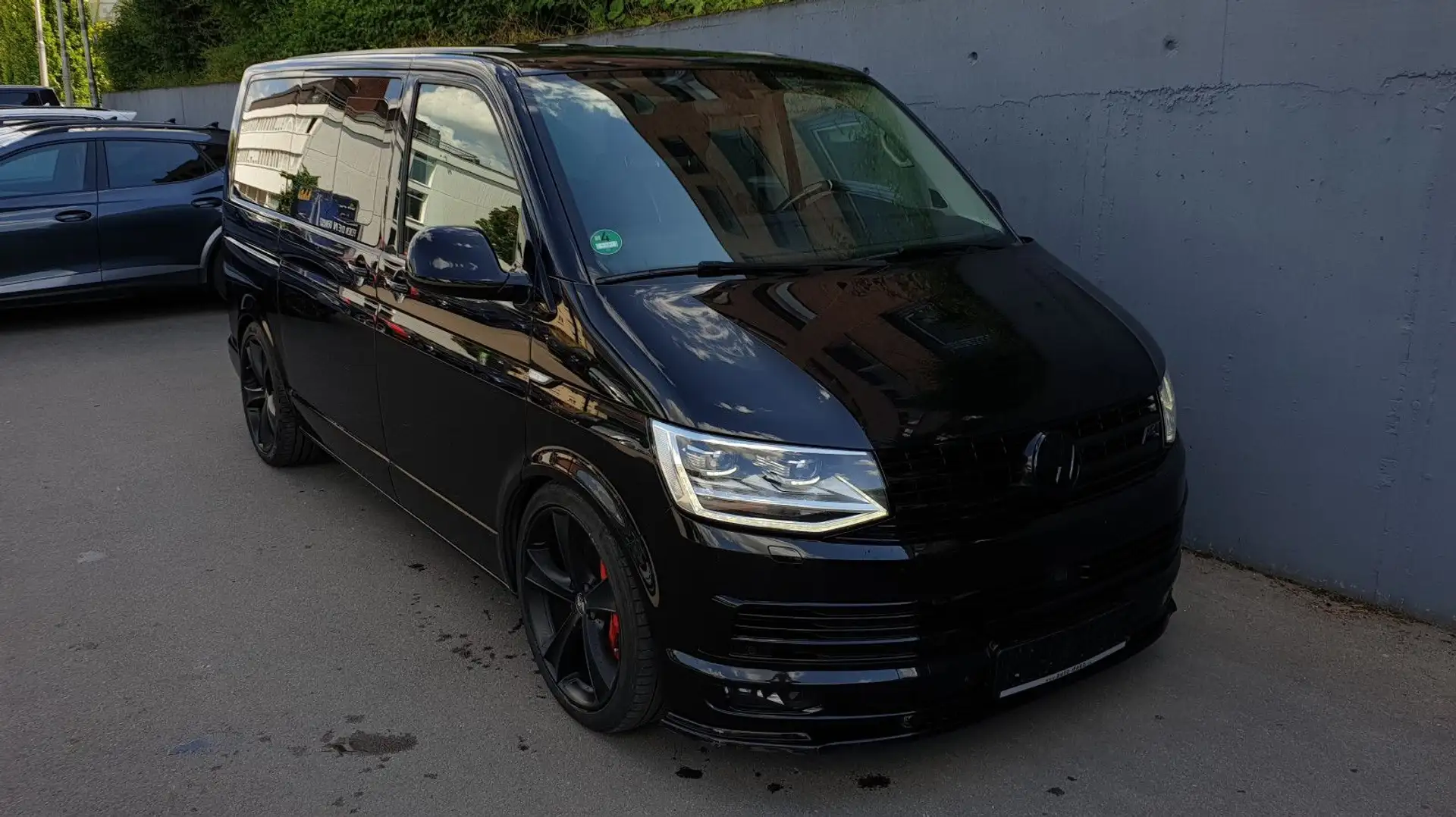 Volkswagen T6 Multivan DSG 4M ABT Navi+/Leder/ACC/AHK/20 Schwarz - 2