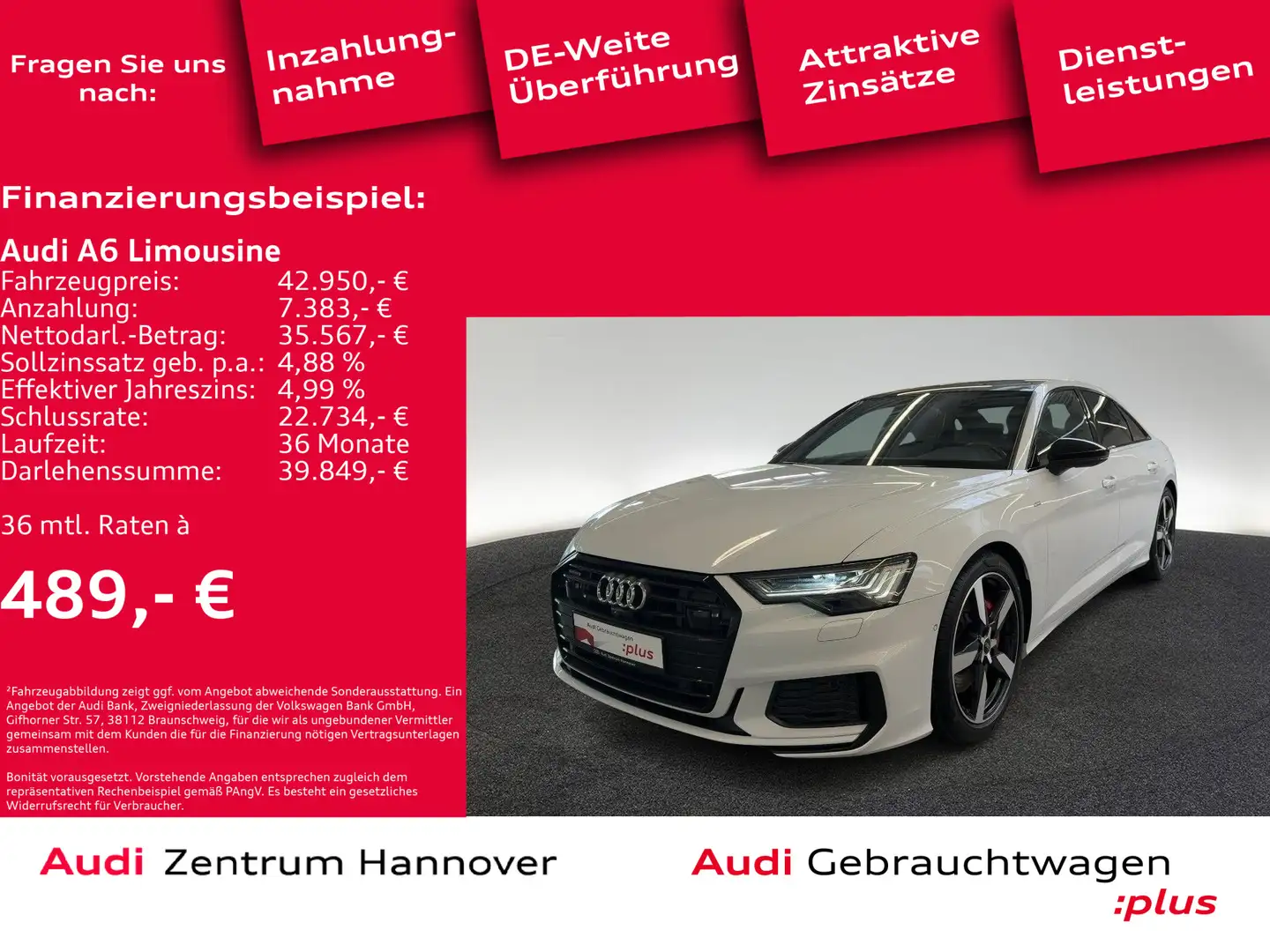 Audi A6 55 TFSI e quattro sport Noir - 2