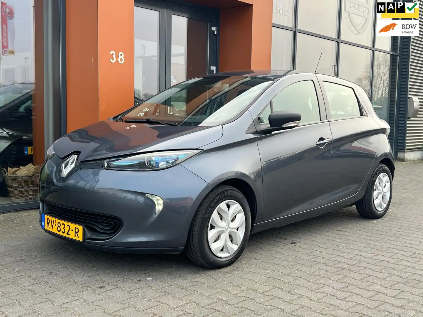 Renault ZOE Q90 Life Quickcharge 41 kWh koopaccu|Navi|Cruise Gris - 1