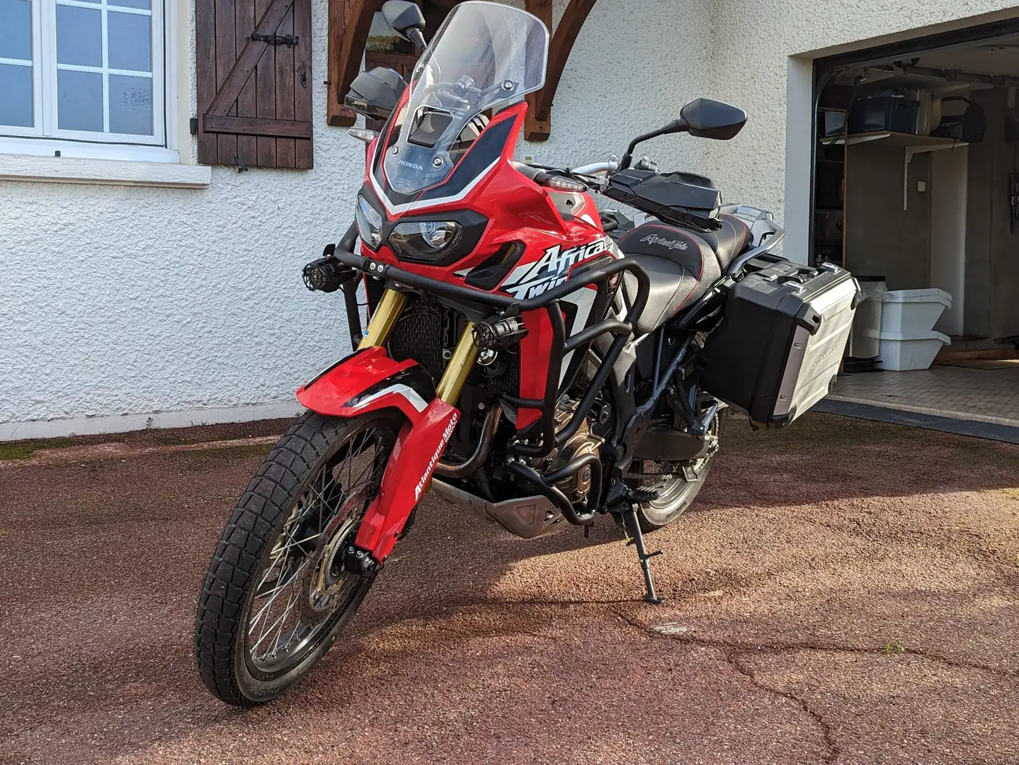 Honda CRF 1000 africa twin dct Red - 1