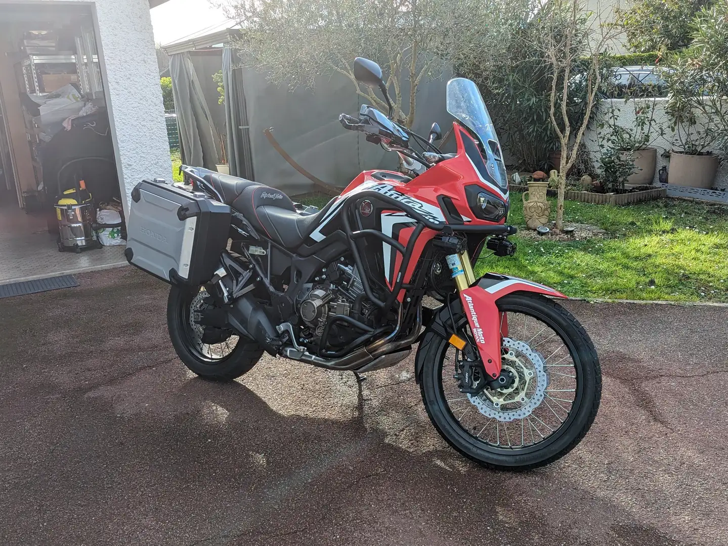 Honda CRF 1000 africa twin dct Red - 2