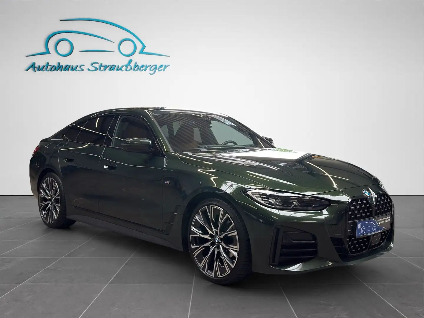 BMW 420 420d xDr. Gran Coupé M Sport 360° ACC H/K Sthzg Зелёный - 2