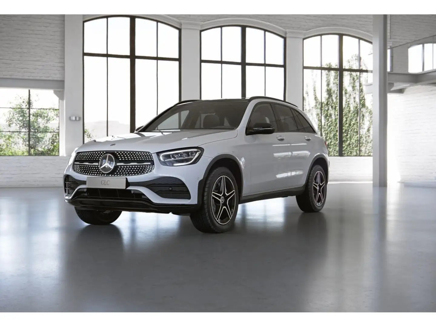 Mercedes-Benz GLC 300 e 4MATIC AMG-Sport+Pano+Distr+Night+Cam Weiß - 1