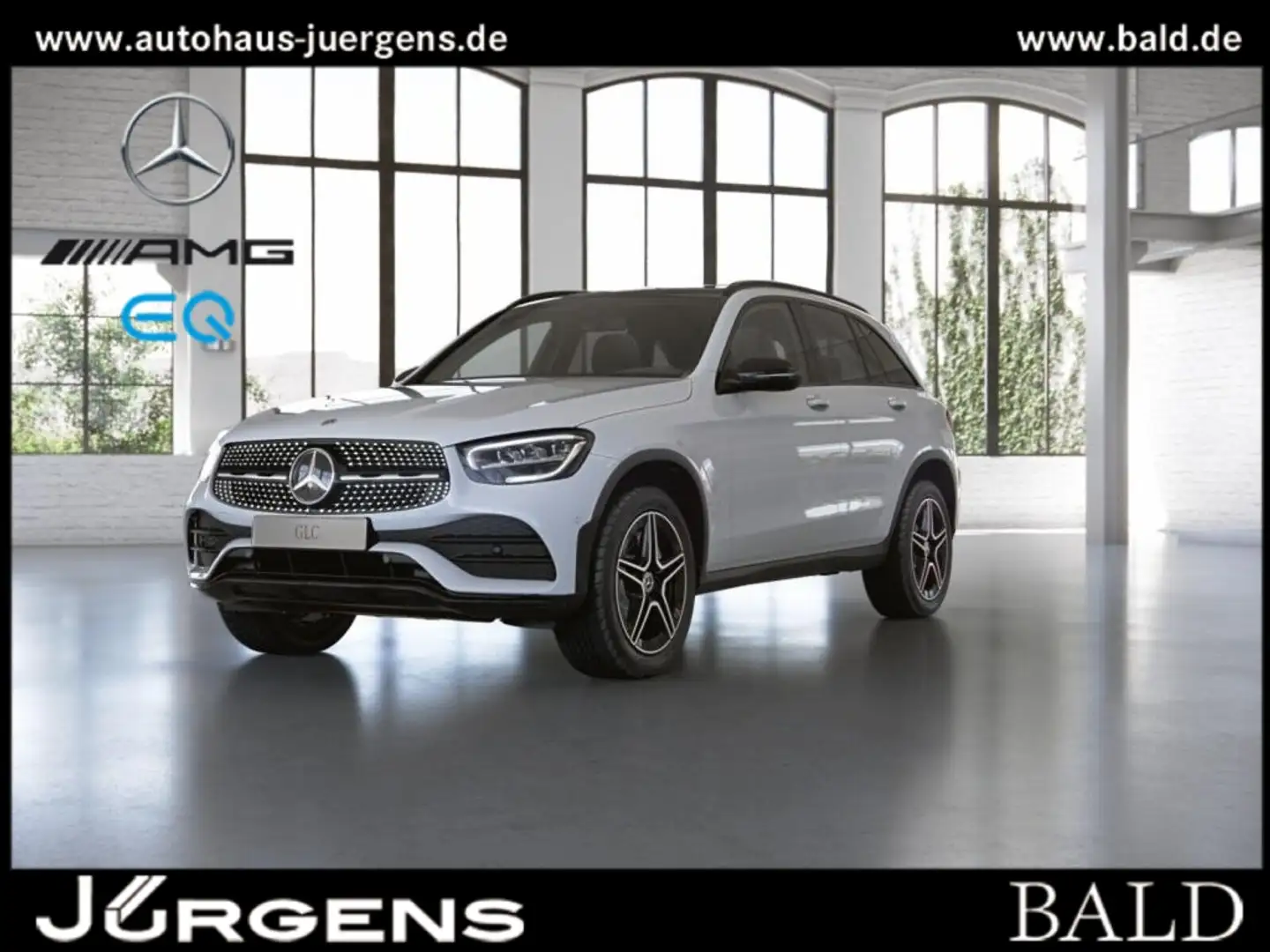 Mercedes-Benz GLC 300 e 4M AMG-Sport/Wide/LED/Pano/Night/Distr Weiß - 1