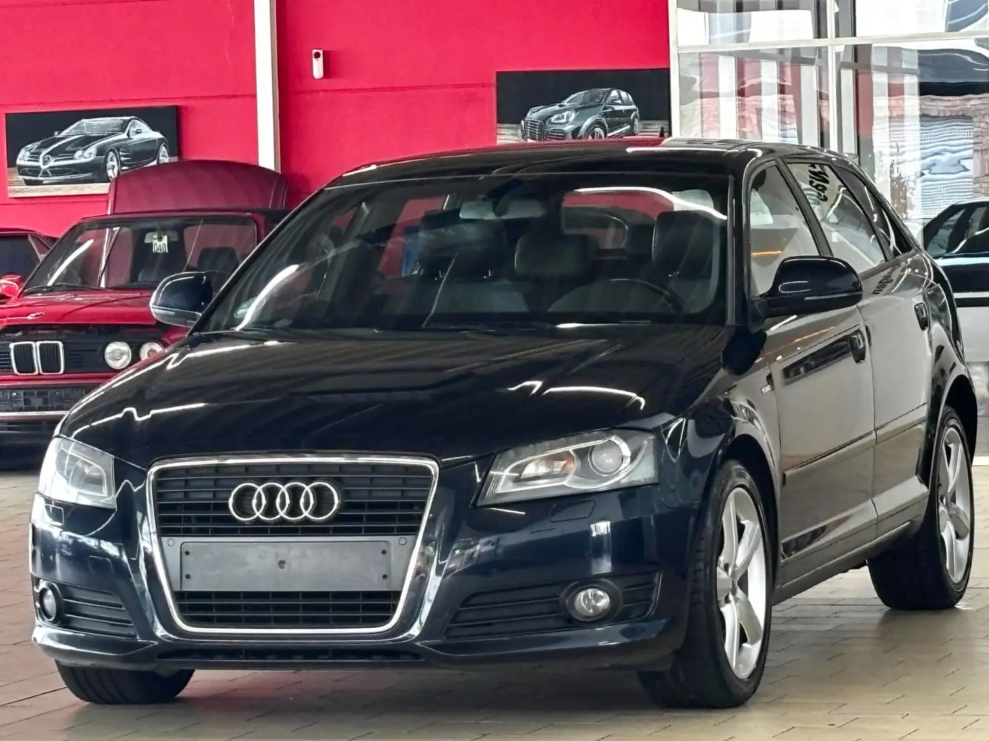 Audi A3 1.4 TFSi S-LiNE VOLL *XENON*NAVi*LEDER*PANO* Azul - 1