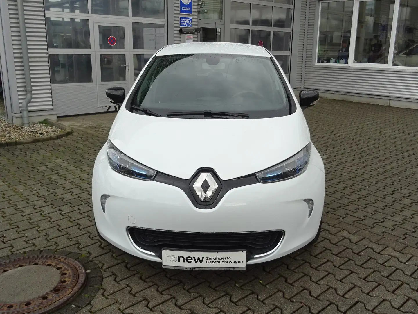 Renault ZOE (ohne Batterie) 22 kwh Intens Navi Kamera Klima Weiß - 2