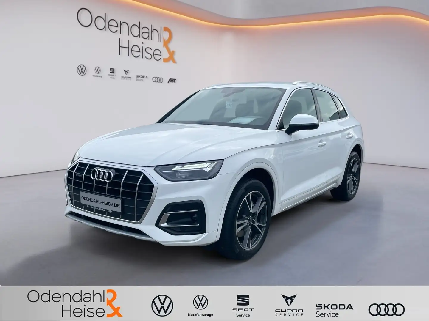 Audi Q5 advanced 40 TDI quattro S tronic NAVI / EPH / K Weiß - 1