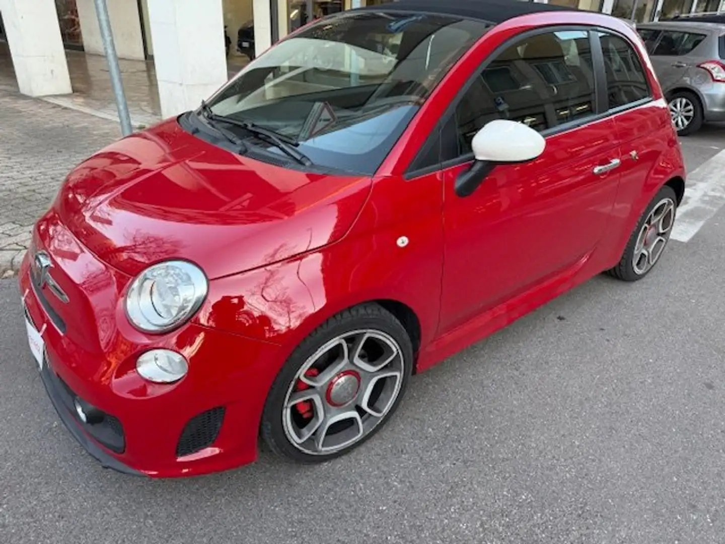 Abarth 500C 500C/595C 1.4 16v t. t-jet 140cv MTA Rouge - 1