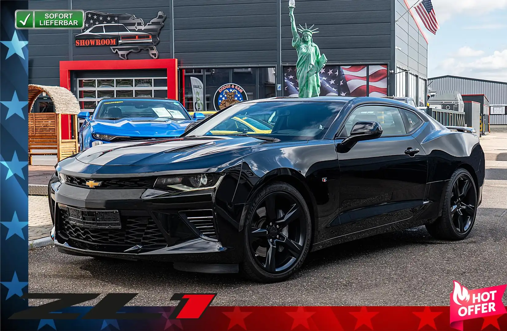 Chevrolet Camaro V8 6.2, Klappe, Android Auto crna - 1