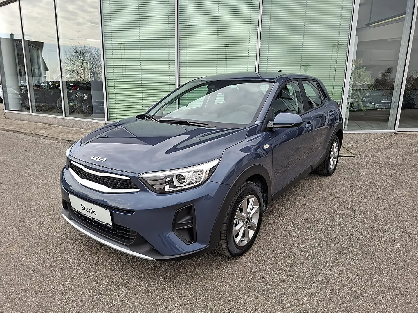 Kia Stonic 1,0 TGDI GPF ISG Titan Marbach Blau - 1