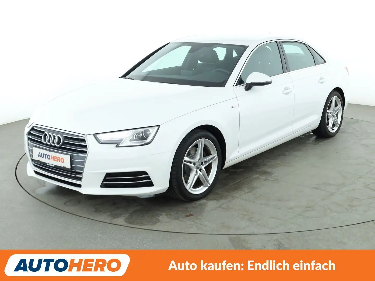 Audi A4 2.0 TFSI Sport ultra*XENON*TEMPO*PDC*SHZ*BT Weiß - 1