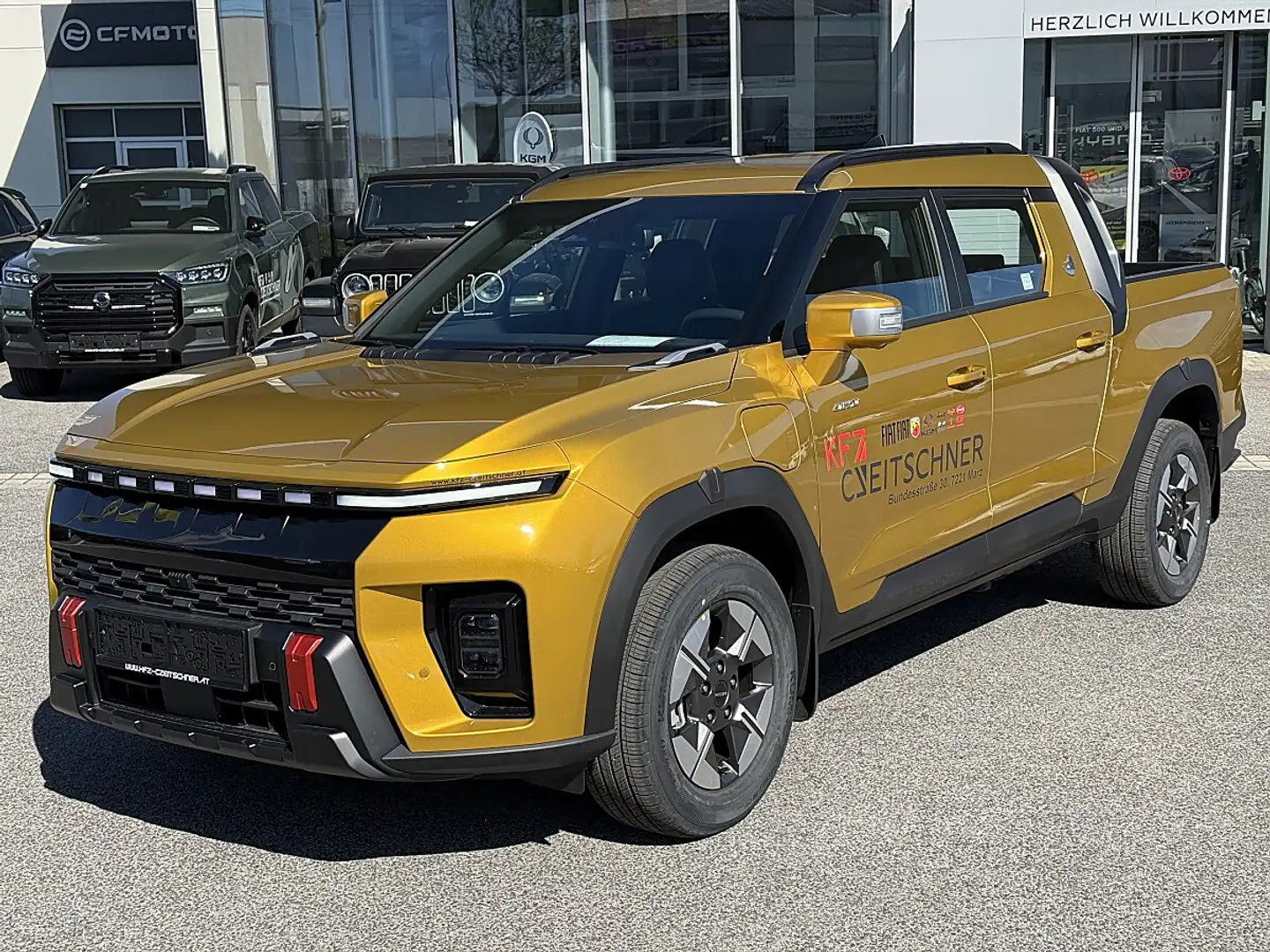 KGM Musso EV 80,6kWh Premium Gelb - 1