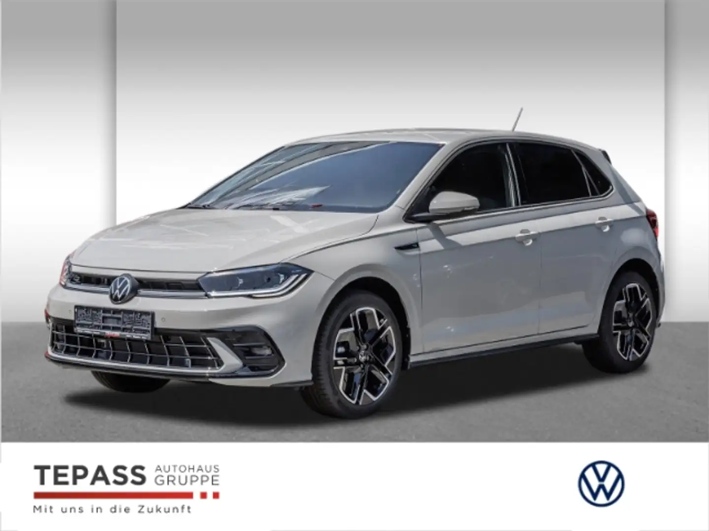 Volkswagen Polo 1.0 TSI R-Line LED KAMERA APP SHZ PDC Grau - 1
