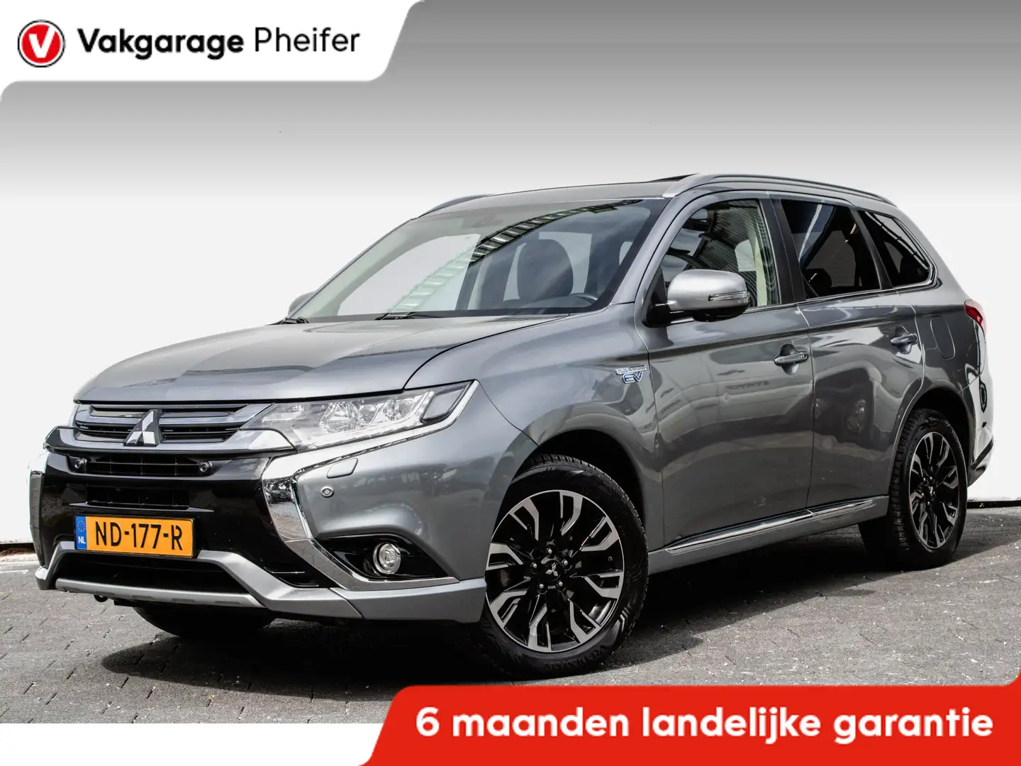 Mitsubishi Outlander 2.0 PHEV instyle Lederen int./ Stuur + stoelverwar Grijs - 1