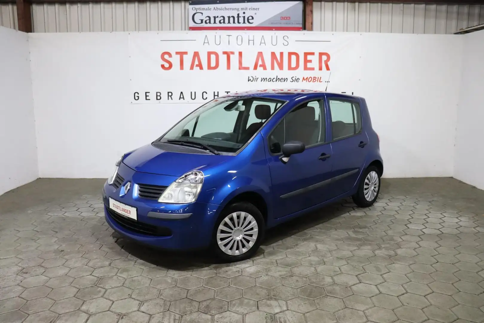 Renault Modus Cite GLASDACH*KLIMAAUT.*TÜV Blau - 2