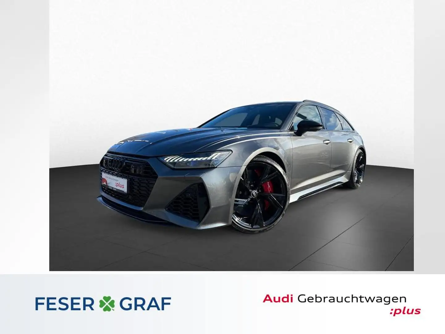 Audi RS6 Avant 4.0 TFSI qu Keramik-Dynamik plus-Stdhzg Grau - 1