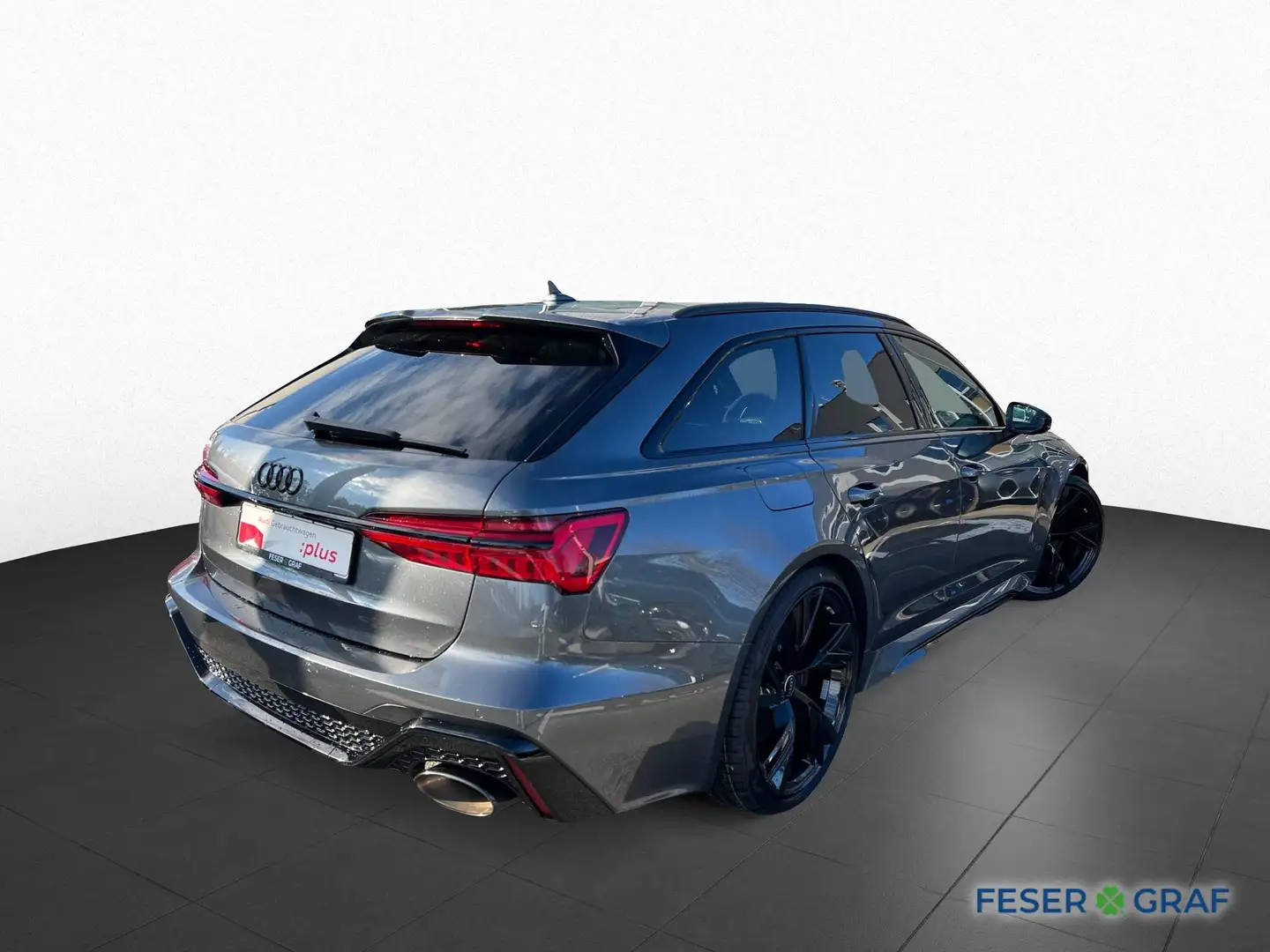 Audi RS6 Avant 4.0 TFSI qu Keramik-Dynamik plus-Stdhzg Grau - 2