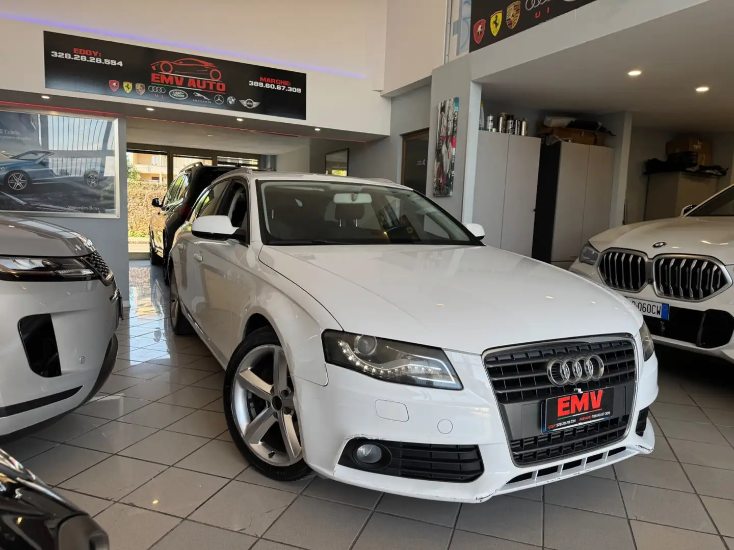 Audi A4 Avant 2.0 TDI 143 per operatori di settore visto e White - 1