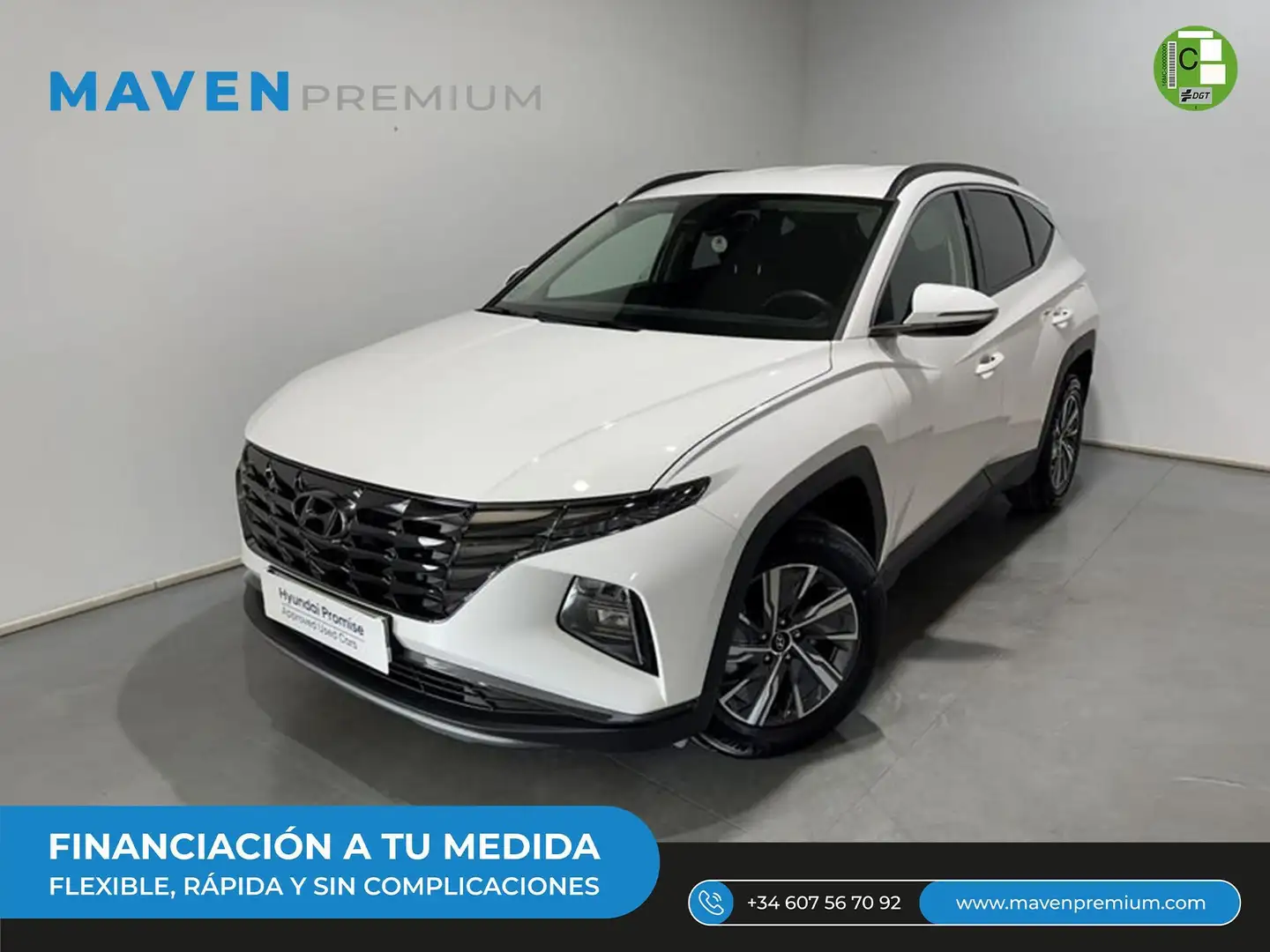 Hyundai TUCSON 1.6 CRDI Maxx 4x2 Blanc - 1