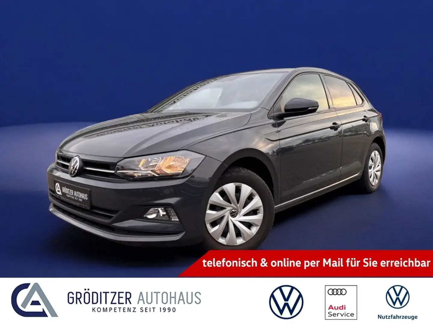 Volkswagen Polo Active DSG APP|SHZ|PDC|GRA|LED Grau - 1