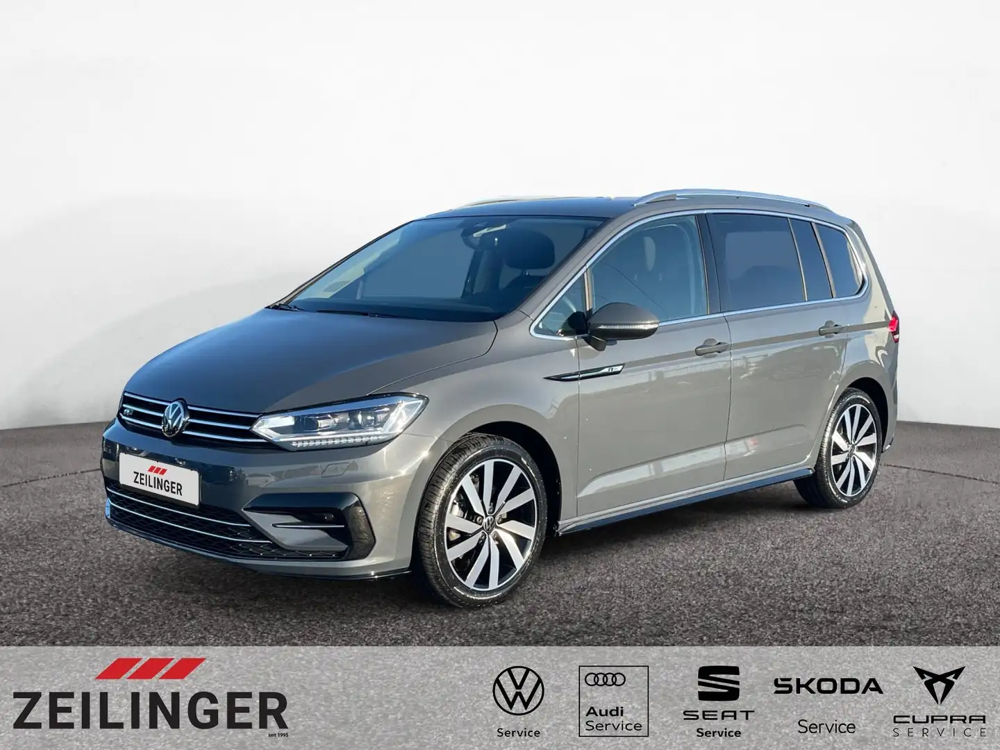 Volkswagen Touran Highline TSI DSG|R-Line|AHK|el.HECK|7SITZ Grau - 1
