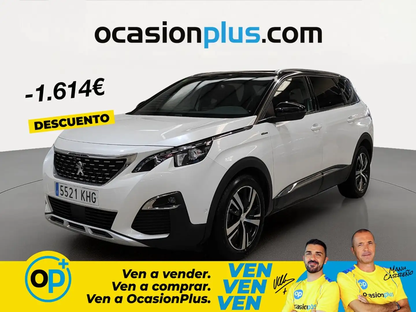 Peugeot 5008 2.0BlueHDi S&S GT-Line 150 Blanco - 1