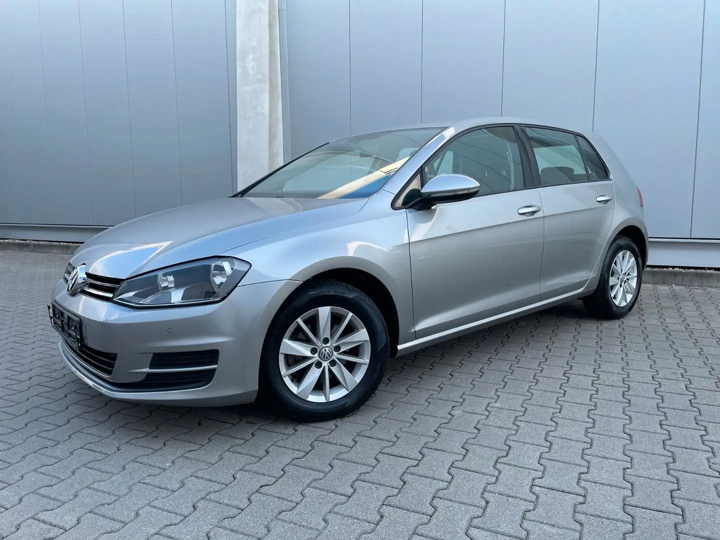 Volkswagen Golf VII 1.2 Automat 2xPDC Alu Sportsitze 1.Hand Zilver - 1