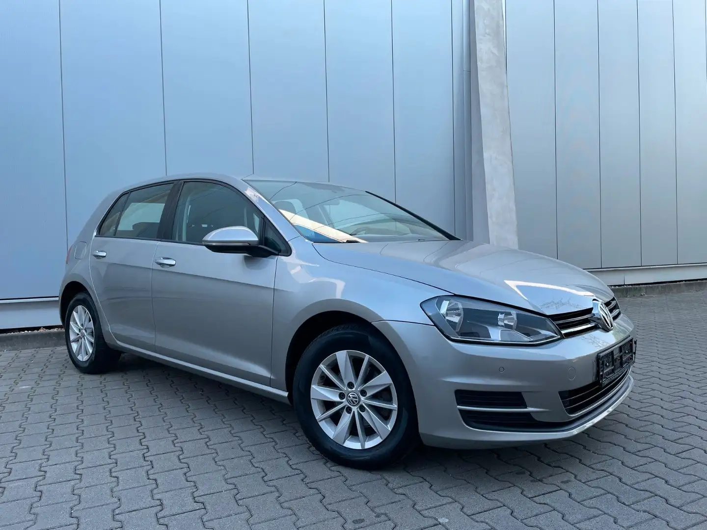 Volkswagen Golf VII 1.2 Automat 2xPDC Alu Sportsitze 1.Hand Zilver - 2