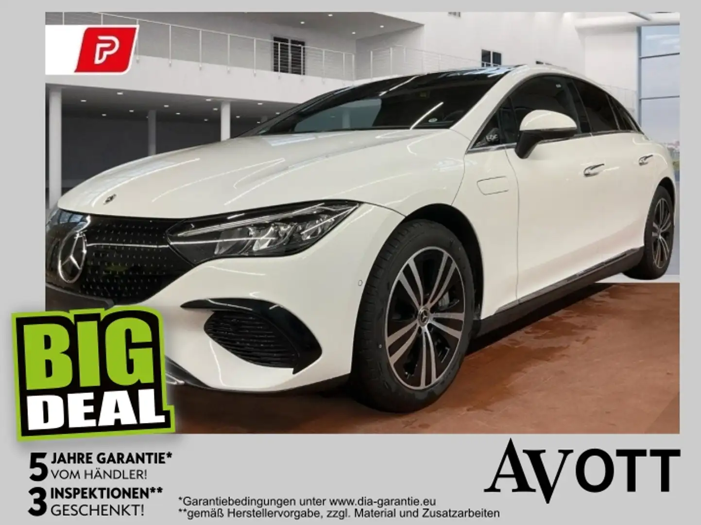 Mercedes-Benz EQE 300 Advanced Weiß - 1
