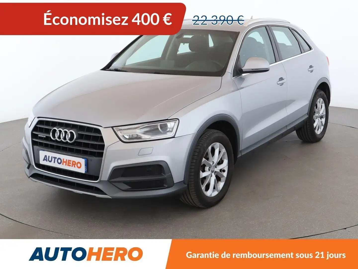 Audi Q3 2.0 TDI Quattro S Tronic Gris - 1