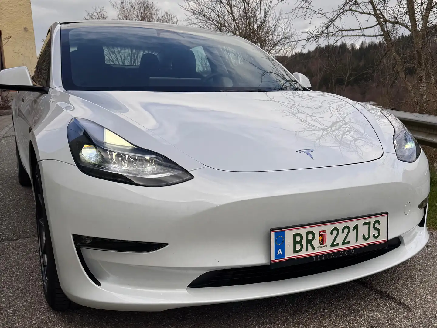 Tesla Model 3 Model 3 Long Range AWD 75kWh Weiß - 2