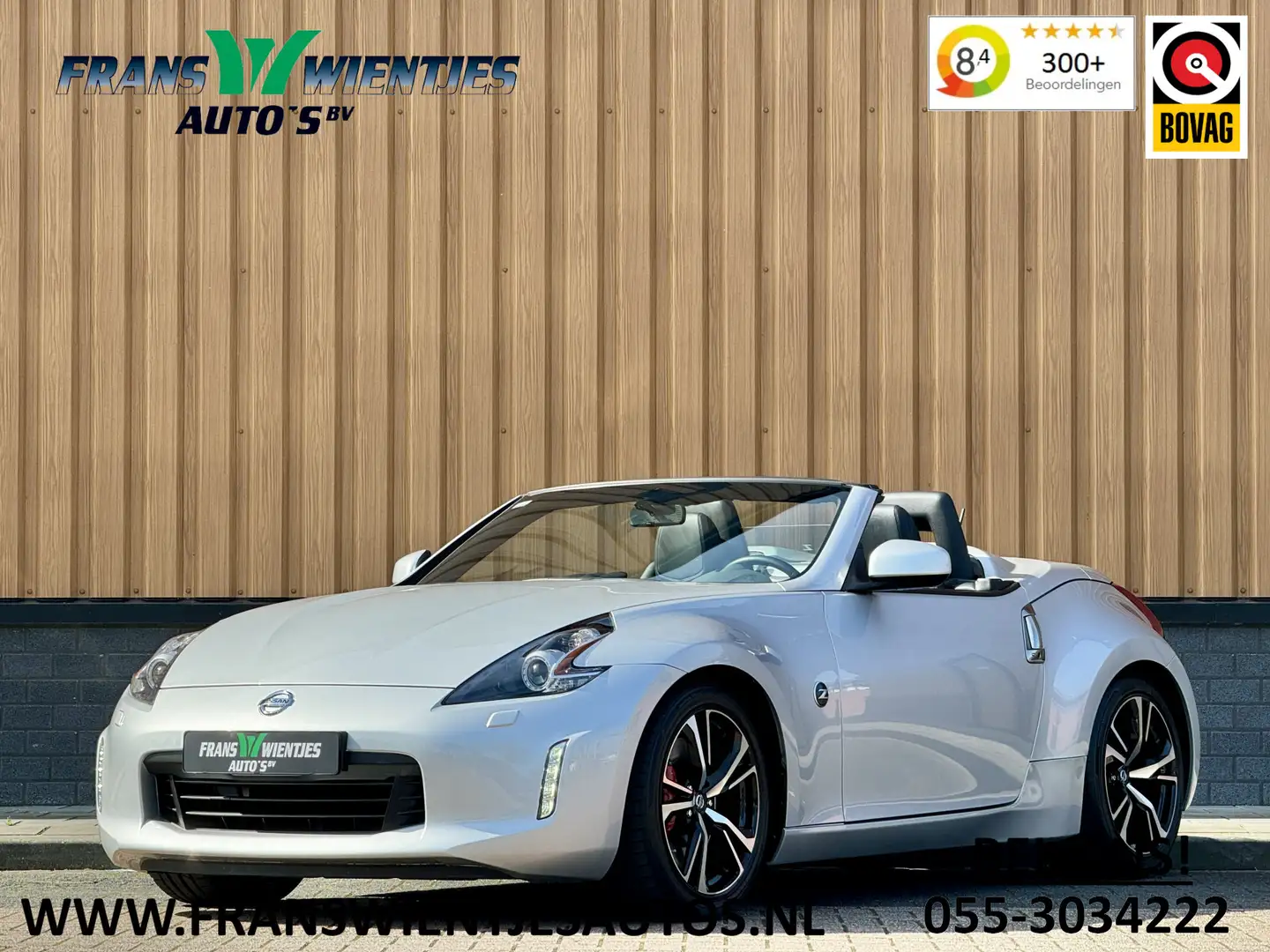 Nissan 370Z Roadster 3.7 V6 Pack | 328 PK! | Achteruitrijcamer Argintiu - 1