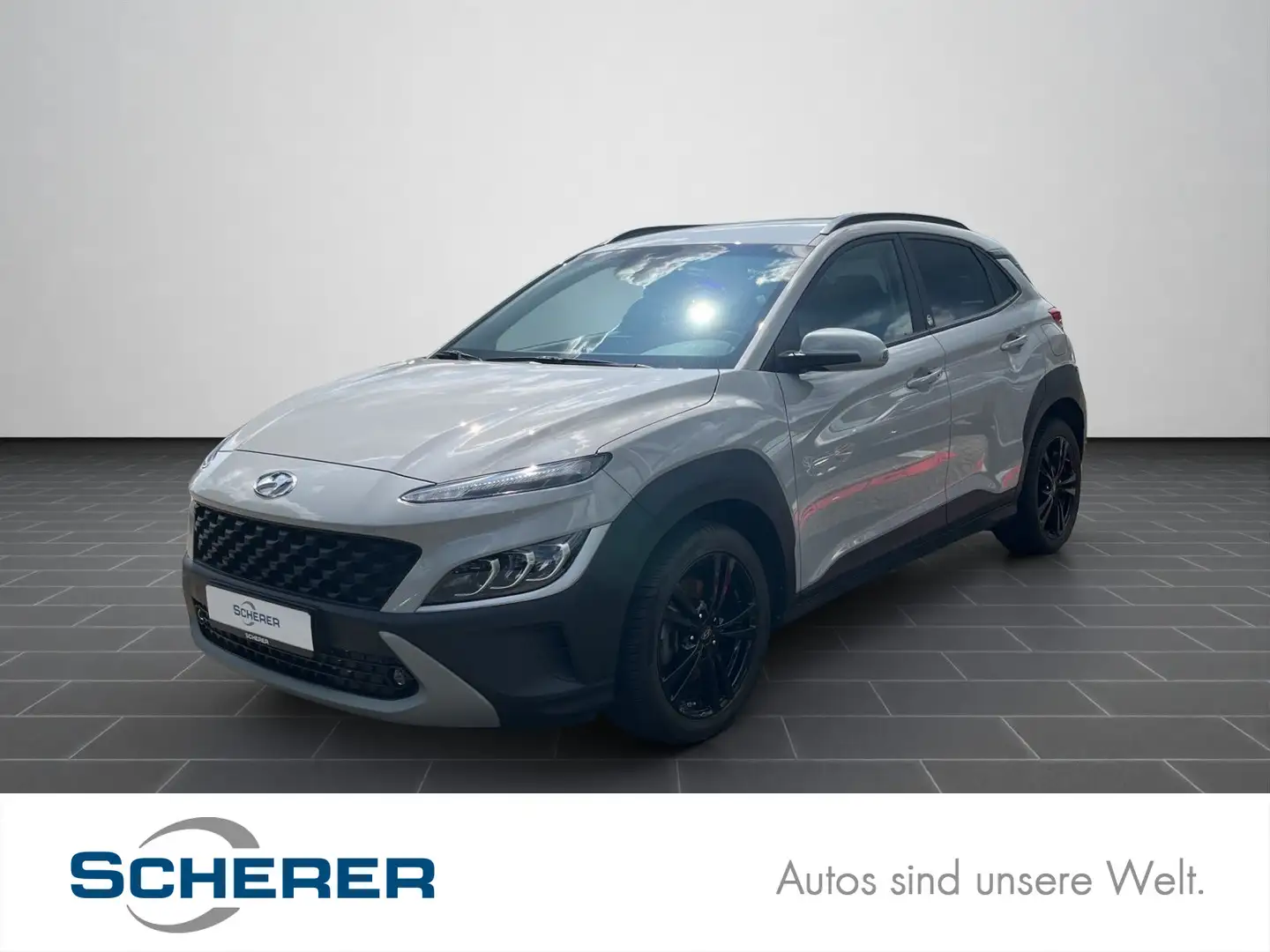 Hyundai KONA 1.6 GDI 30+Hybrid DSG Navi Grau - 1