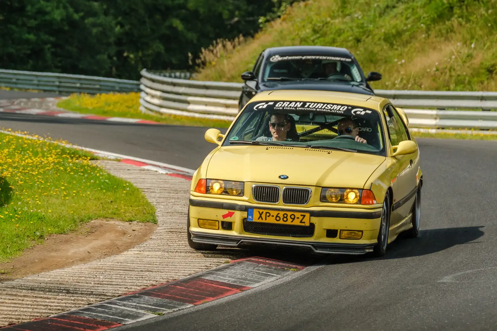 BMW 328 328i Coupé Dakargelb Ring-/Tracktool Žlutá - 1