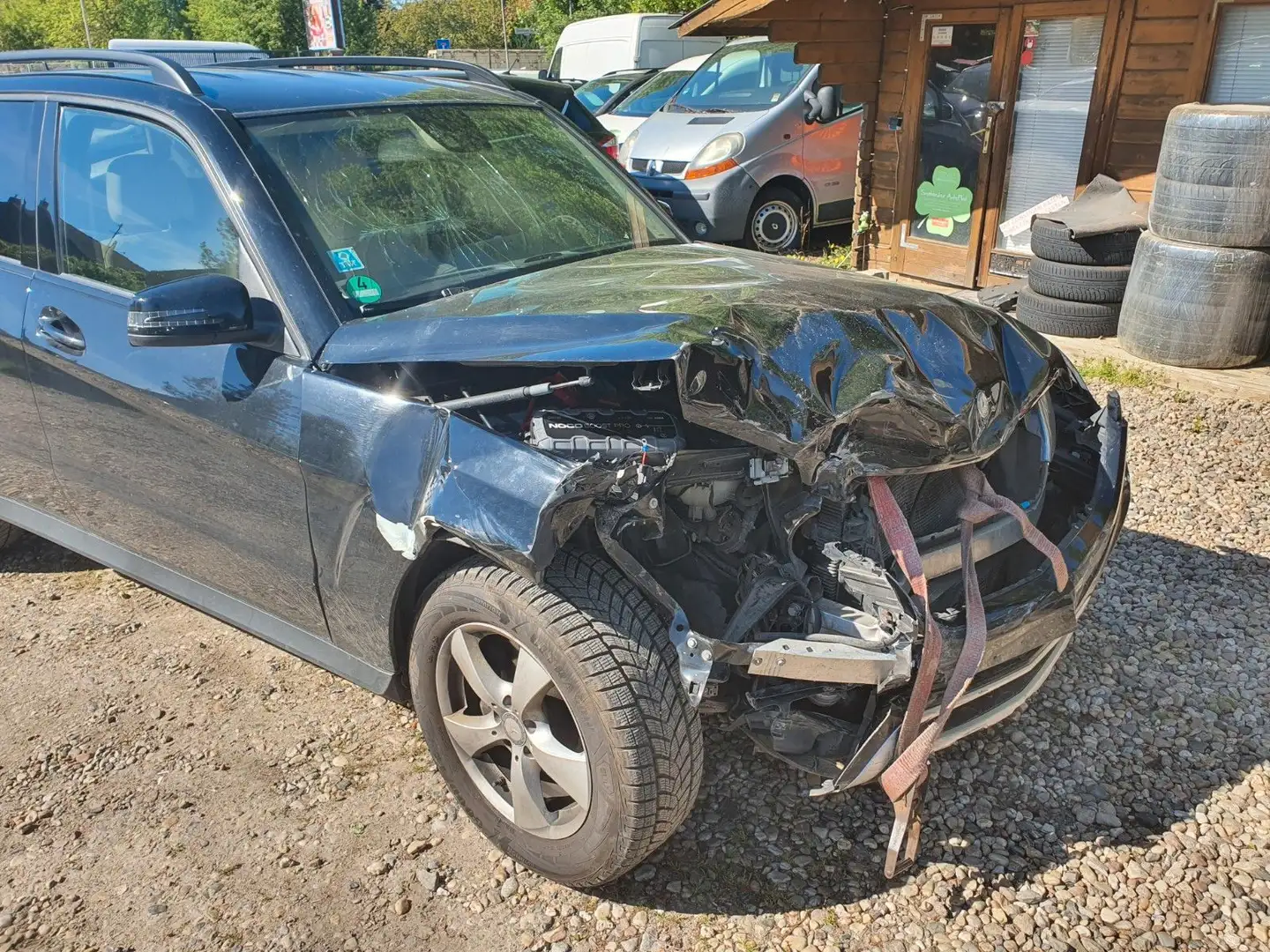 Mercedes-Benz GLK 220 CDI BlueEfficiency 4MatiC/UNFALLFAHRZEUG Schwarz - 2