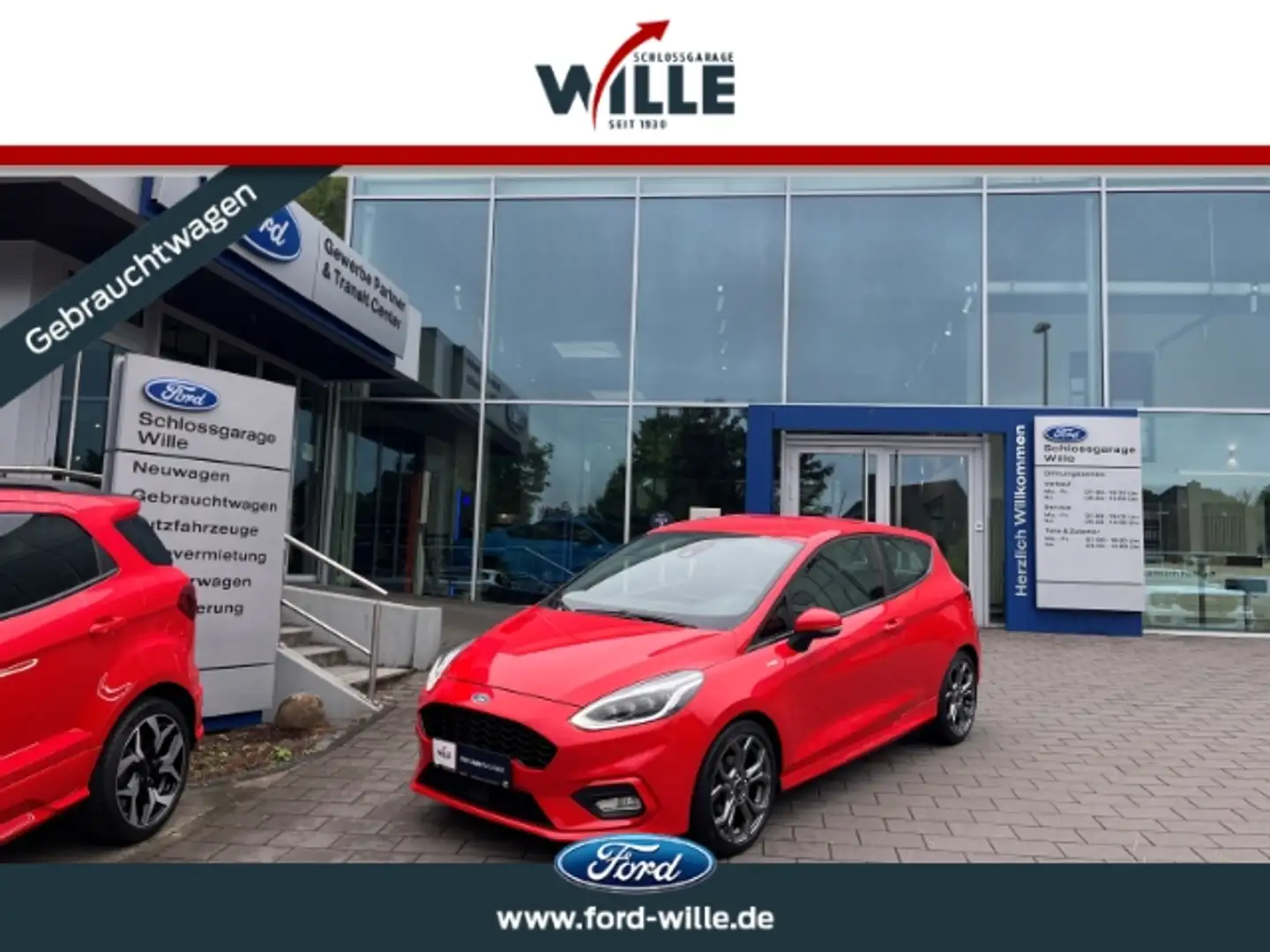 Ford Fiesta ST-Line Klimaautomatik PDC Winter-Paket Rood - 1