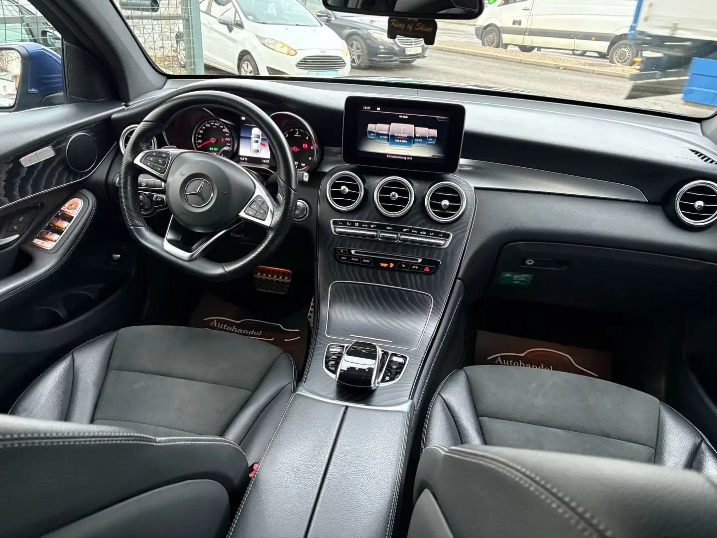 Mercedes-Benz GLC 220 d Coupé 4MATIC Autom. 170PS mega Ausstattung Blau - 2