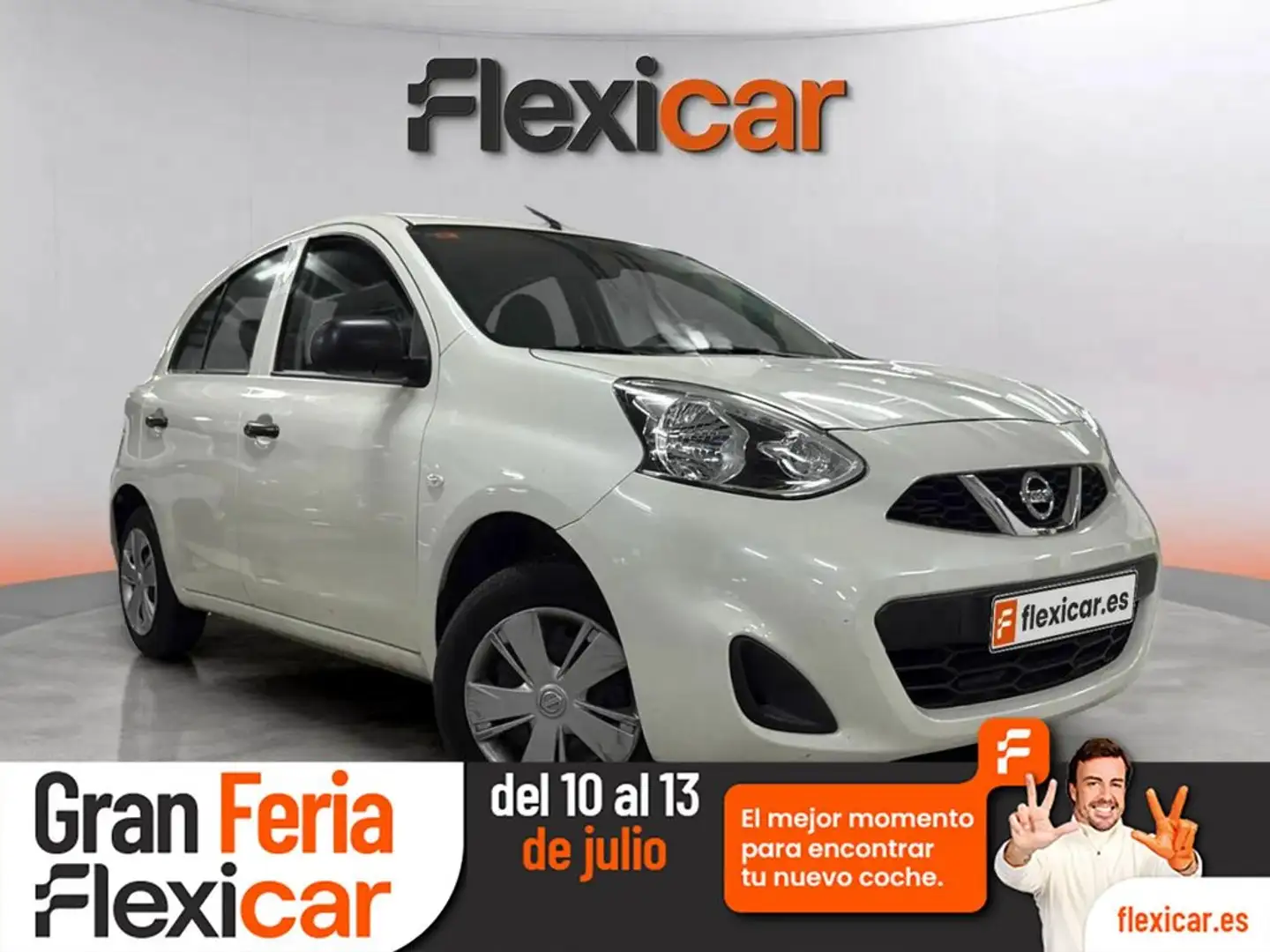 Nissan Micra 1.2 Acenta Blanco - 1