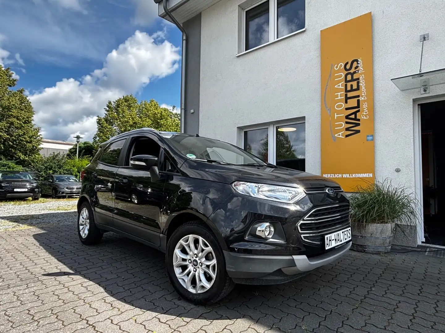 Ford EcoSport Titanium = Automatik - KeyLess - Tempom Schwarz - 1