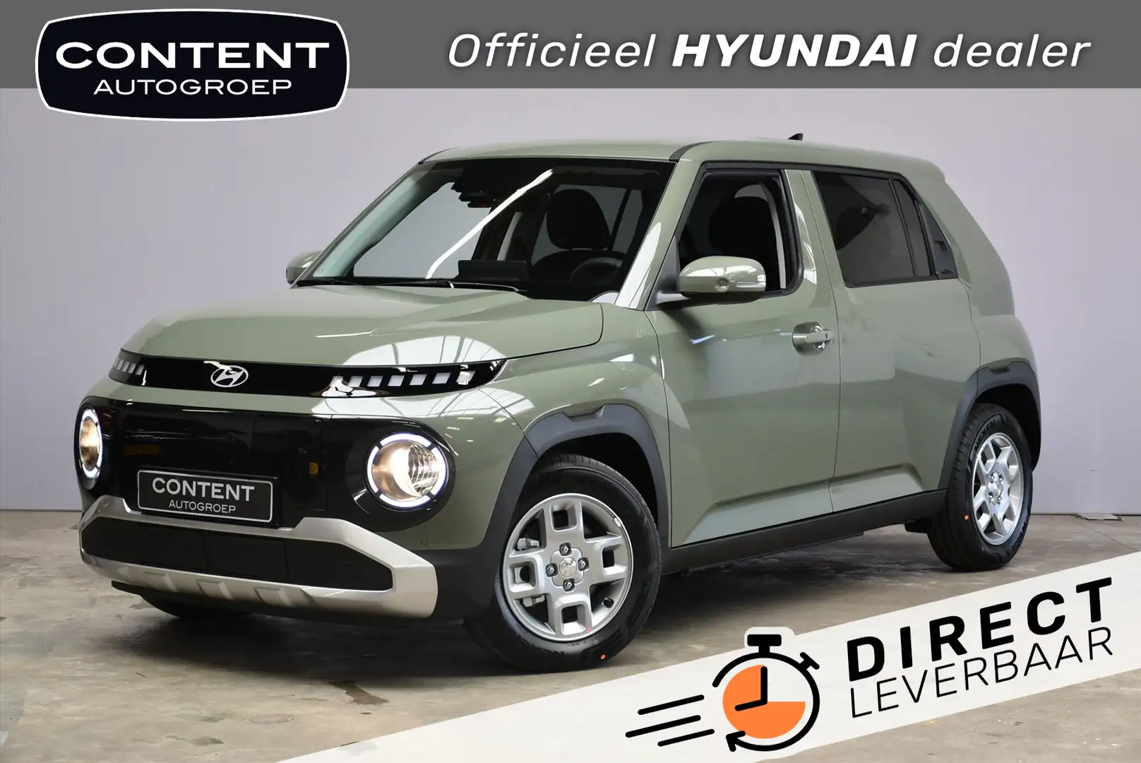 Hyundai Inster 49 kWh 115pk Pulse I Voorraad Voordeel Vert - 1