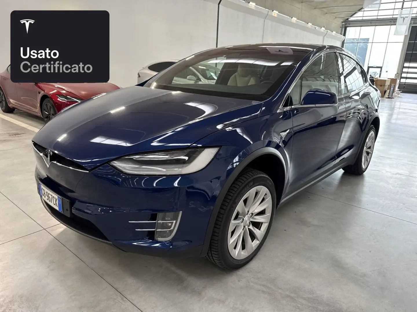 Tesla Model X Long Range AWD Blu/Azzurro - 1