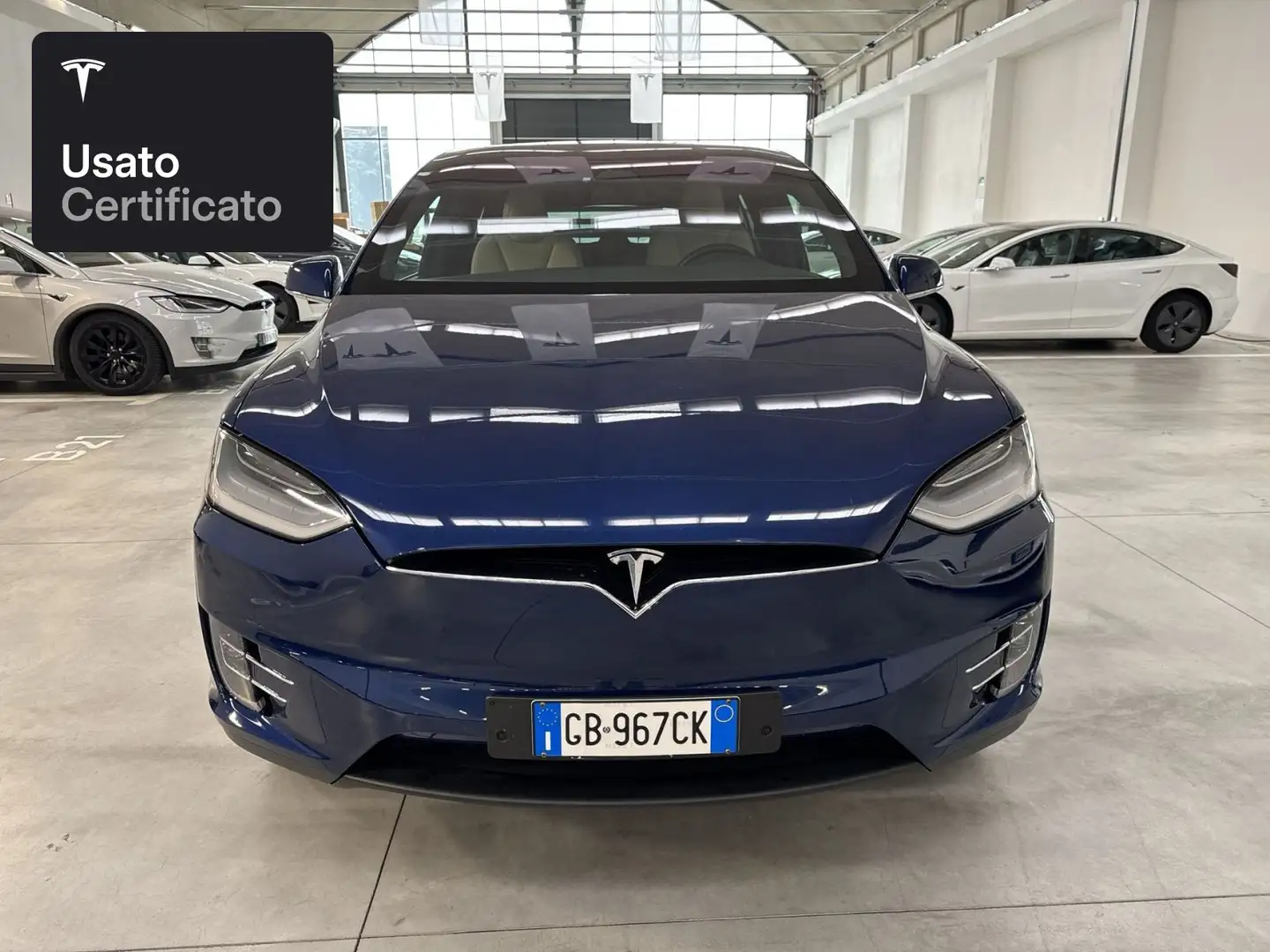 Tesla Model X Long Range AWD Blu/Azzurro - 2