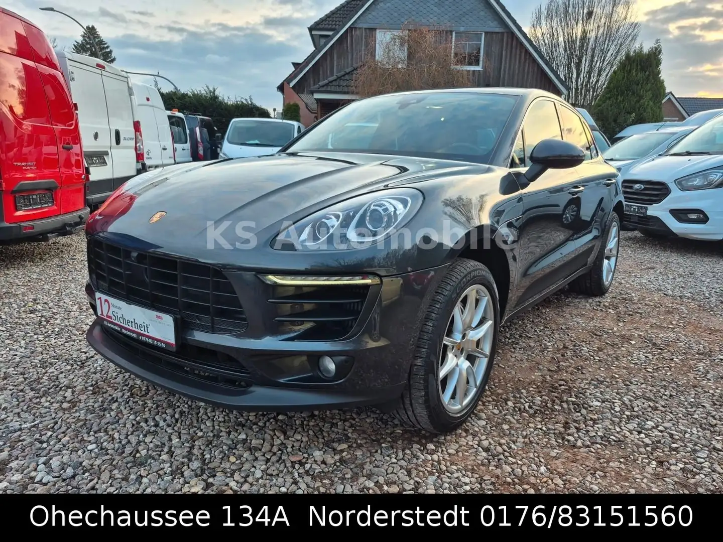 Porsche Macan S 3.0 V6 Automatik Panorama 1 Hand Szary - 2