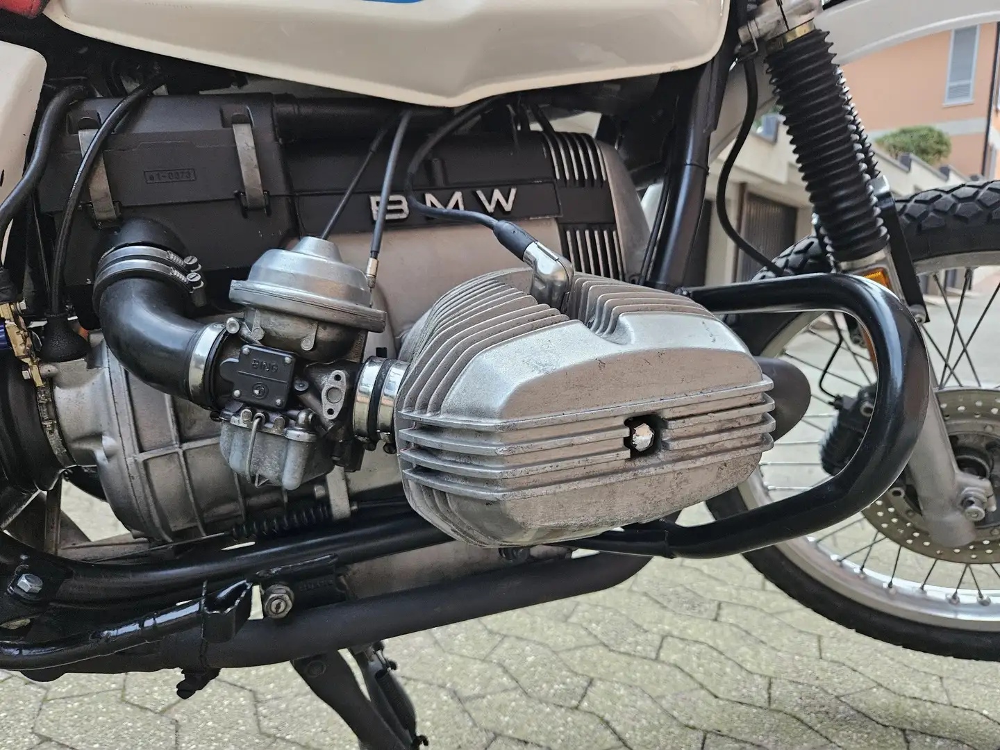 BMW R 80 GS Blanc - 2