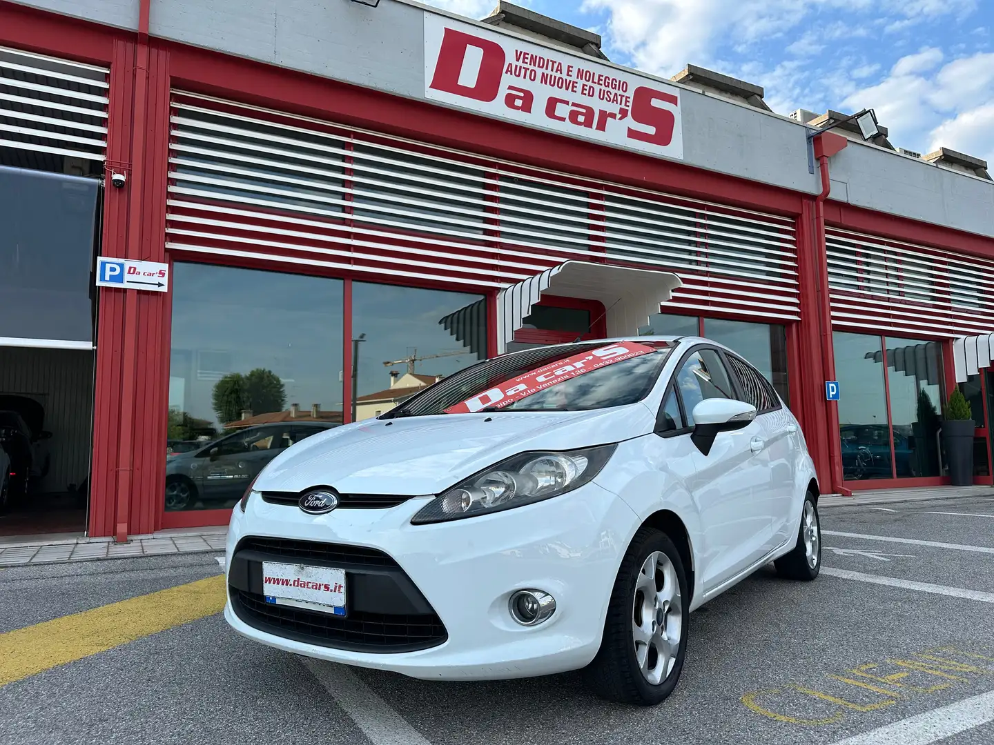 Ford Fiesta 5p 1.2 16v Ikon, NEOPATENTATI OK! Bianco - 2