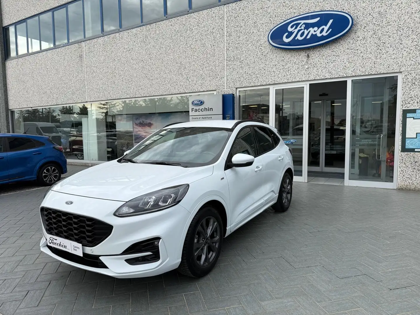 Ford Kuga Kuga 2.0 ecoblue ST-Line awd 150cv auto Bianco - 2
