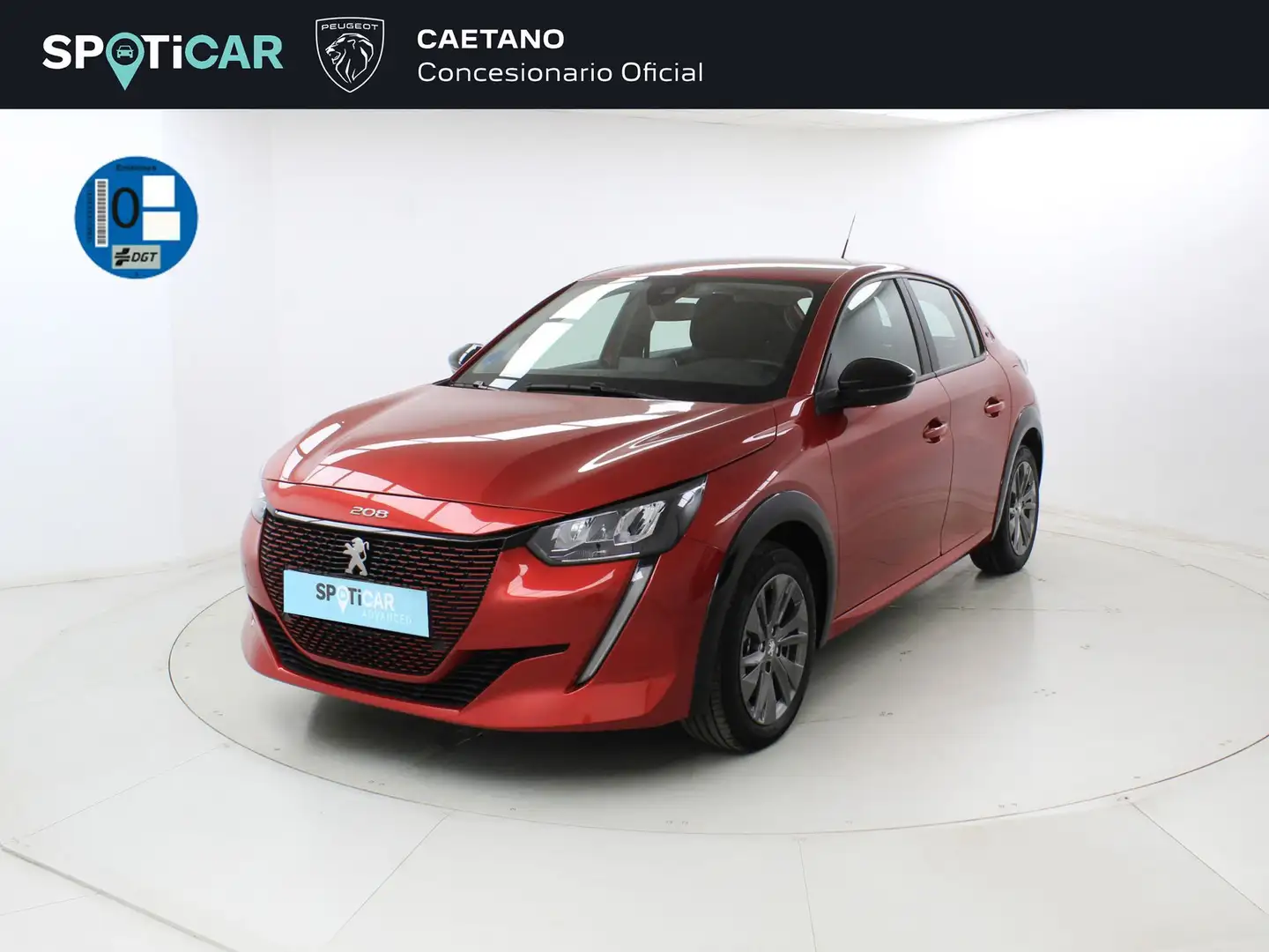 Peugeot 208 Active Pack Eléctrico 100kW Rojo - 1