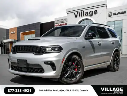 Silver 2023 Dodge Durango SUV / Crossover All-Wheel Drive Automatic