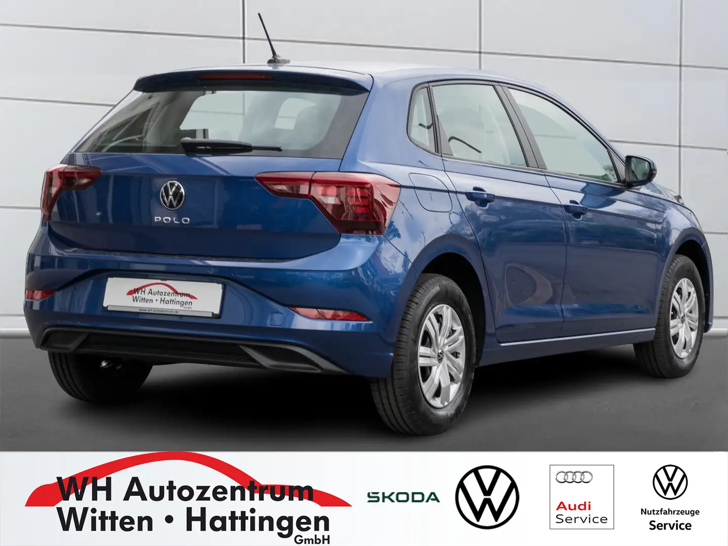 Volkswagen Polo 1,0 LED KLIMA BLUETOOTH DAB+ PDC APPCONNECT Blauw - 2