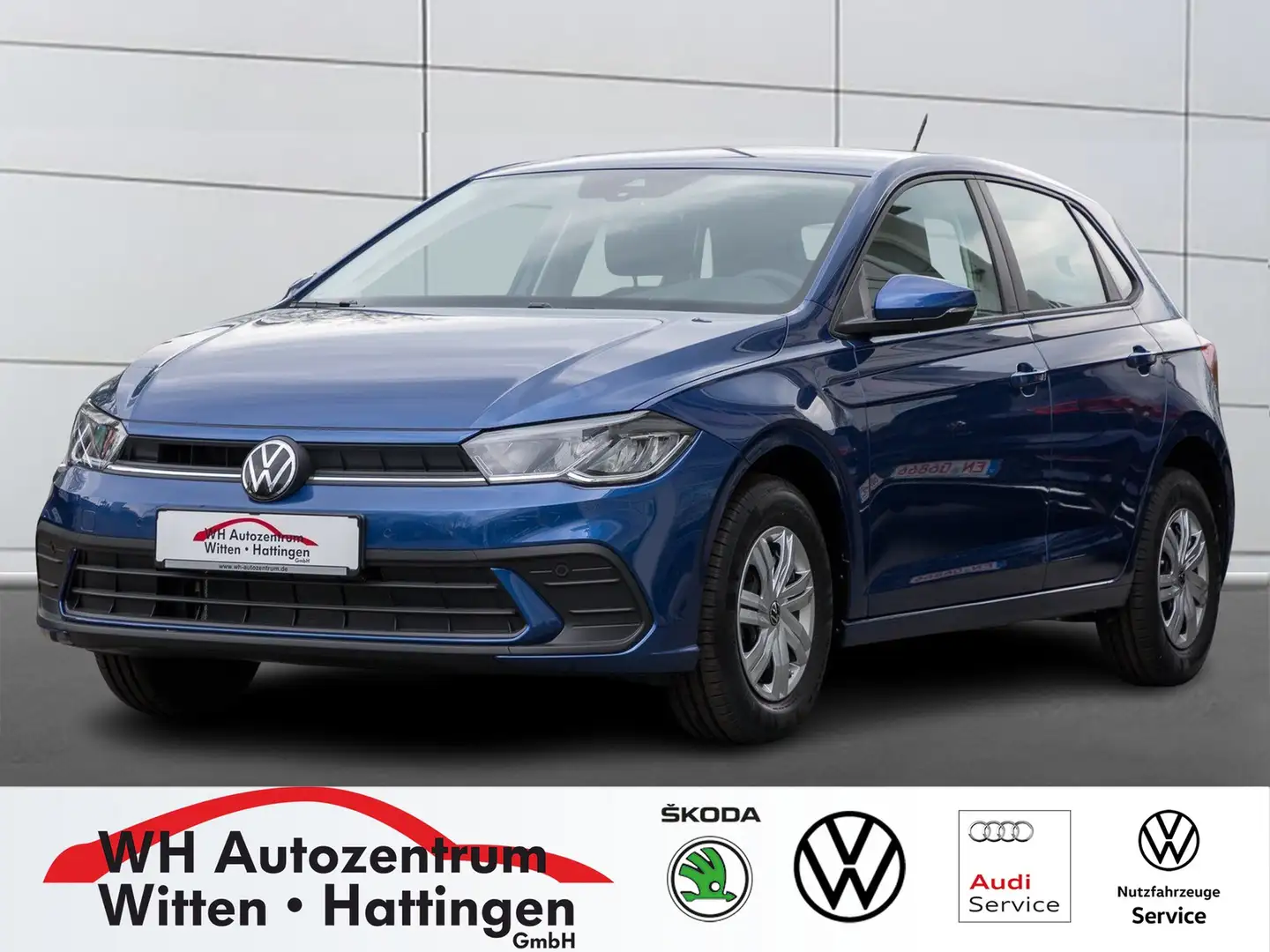 Volkswagen Polo 1,0 LED KLIMA BLUETOOTH DAB+ PDC APPCONNECT Blauw - 1